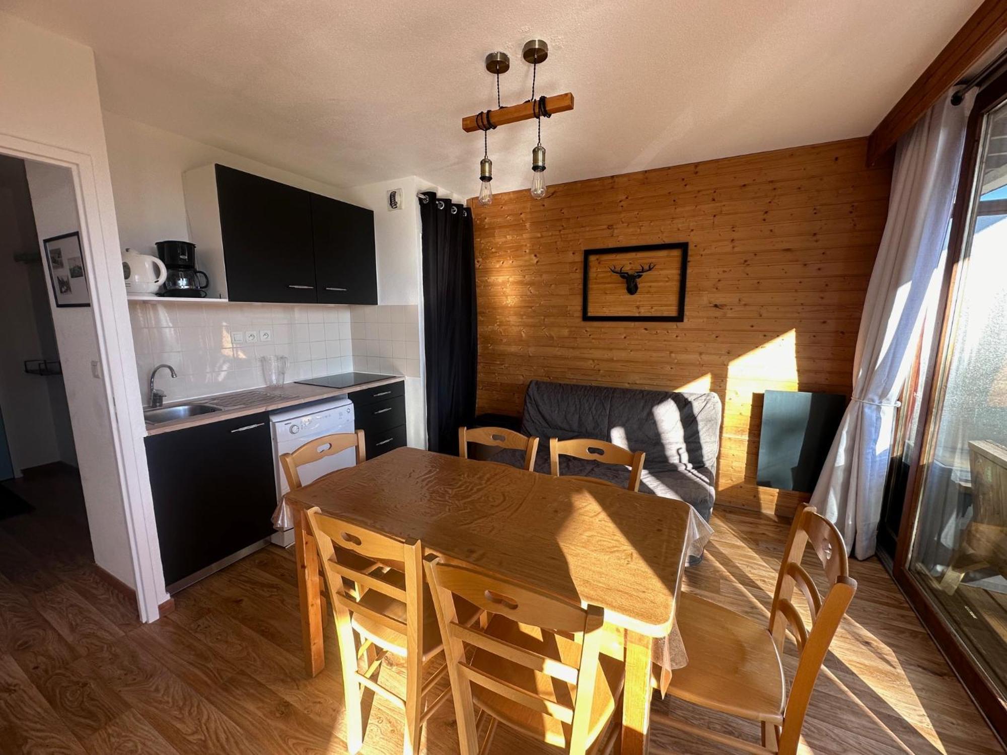 Au Bachat-Bouloud, Appartement 3 Pieces 6 Personnes Avec Balcon Plein Sud شاروس المظهر الخارجي الصورة